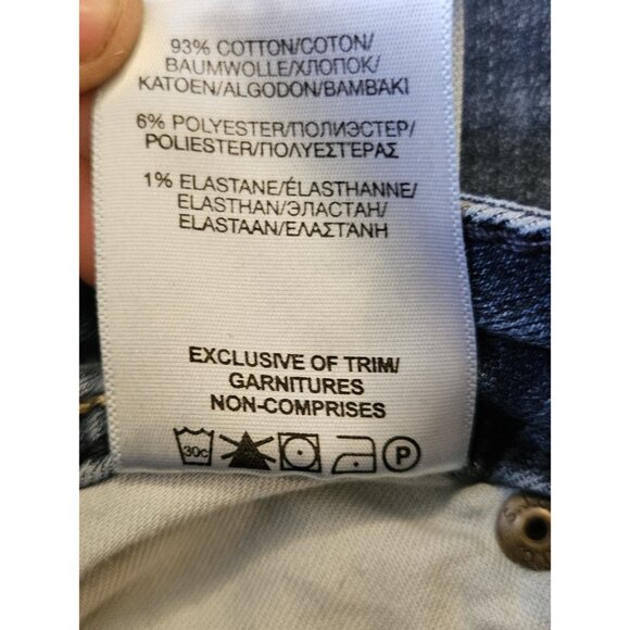 Silver Elyse Slim Boot Jeans Womens 28x33 Blue Slim Fit Bootcut Denim - Picture 13 of 13